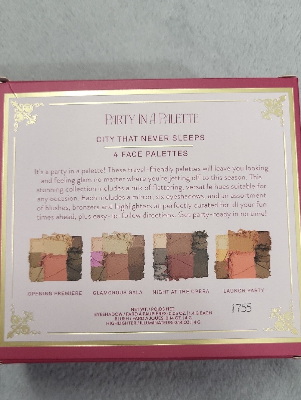NIB Laura Geller Face Palette "Opening Premiere" - Picture 10 of 12